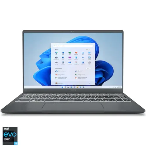 Laptop MSI Prestige cu amprenta digitala